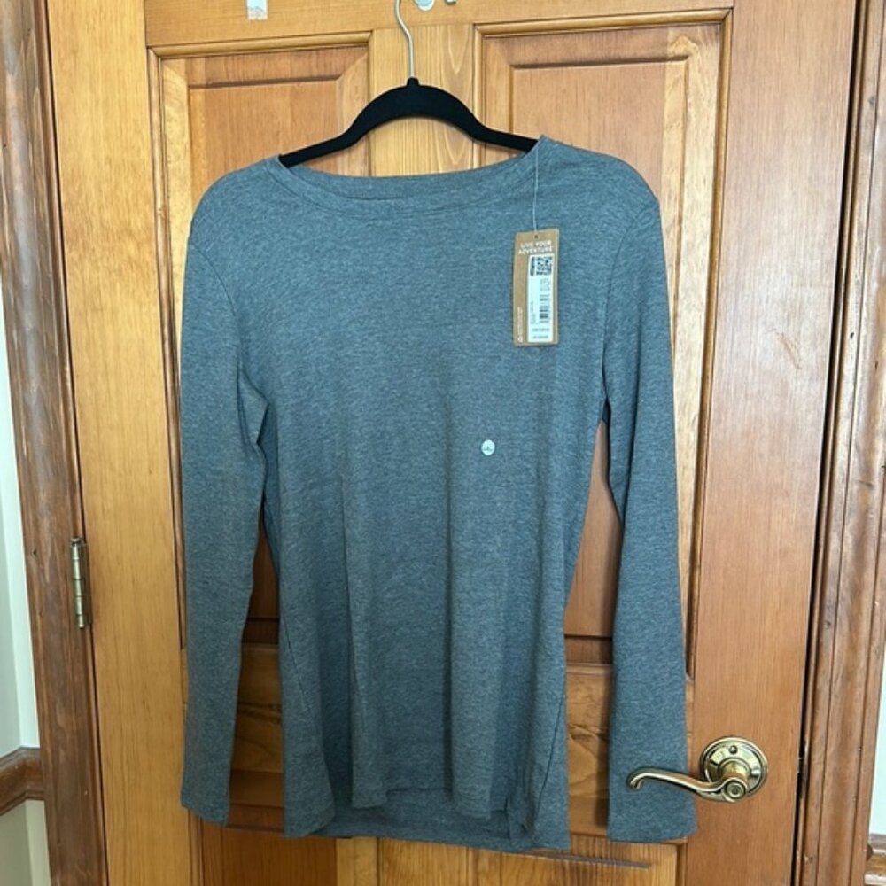 NWT Eddie Bauer Women’s Favorite Long-Sleeve Crewneck T-Shirt